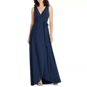 NWT Jenny Packham Women's Wrap Gown Size 6 R Bridesmaid Dress jp1025